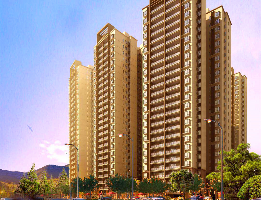 东莞茶山小产权房《城东花园》5栋大型统建楼 带空中花园和停车场