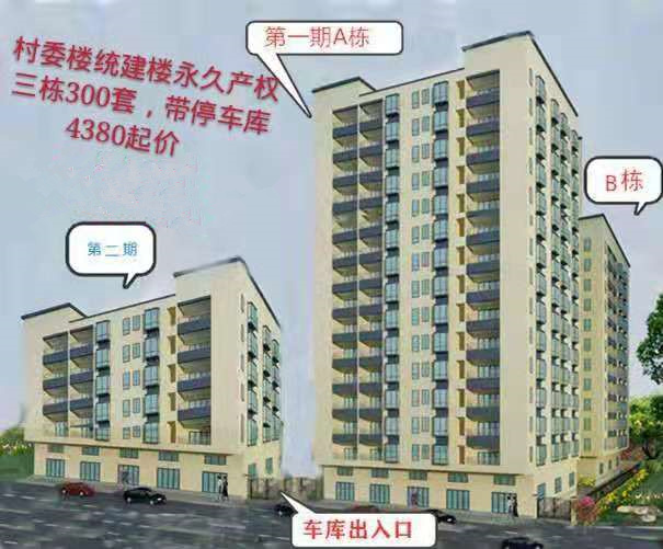 东莞石排唯一3栋大型村委统建楼《鸿锦中心国际》自带停车场 均价3680元起