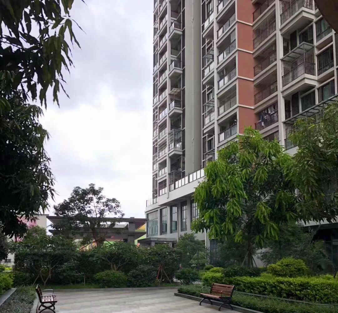 宝安沙井海岸城旁《中心国际》6栋1500户大型花园社区 带地下停车场和天燃气 