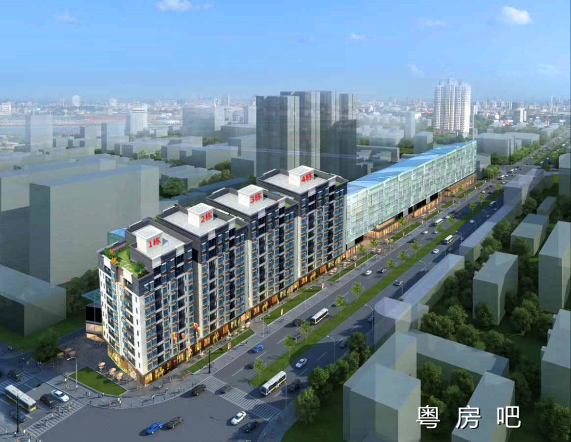 东莞厚街陈屋地铁口《陈屋家园》4栋大型统建楼出售 带地下停车场 均价3450元起