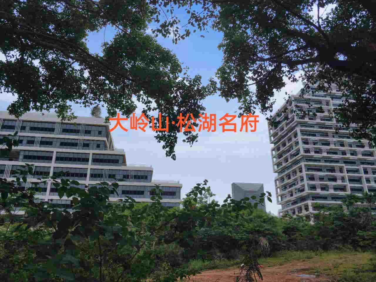 东莞大岭山马蹄岗《松湖名府》小产权房 两房低至18.8万起