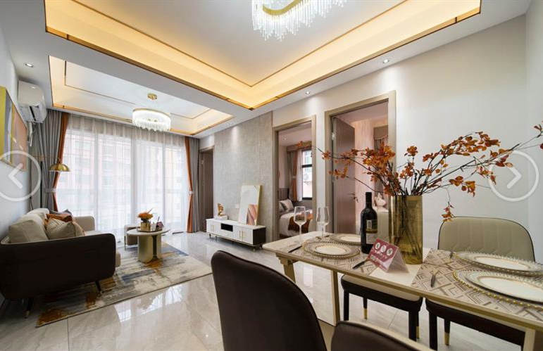 深圳光明楼村地铁口《科学城首府》精装小产权房 燃气入户 原始户型大阳台   