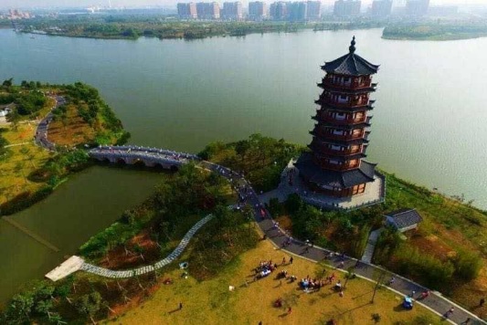 东莞麻涌《悦城花园》水乡湖景房 带阳台通天然气  商铺总价三十万起 可分期10年