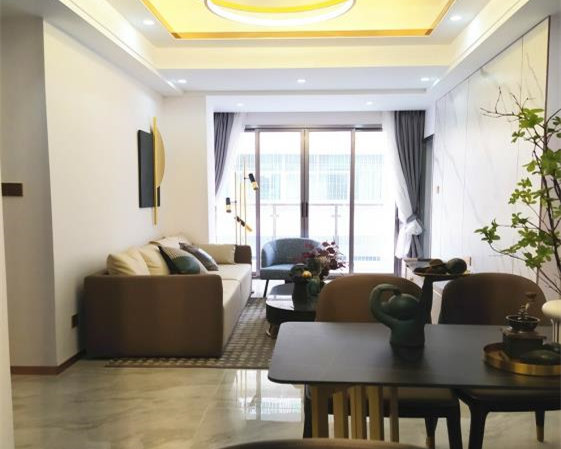 光明塘尾实验学校旁《凤凰书院》原始精装户型，学区房，13号线东周站110米