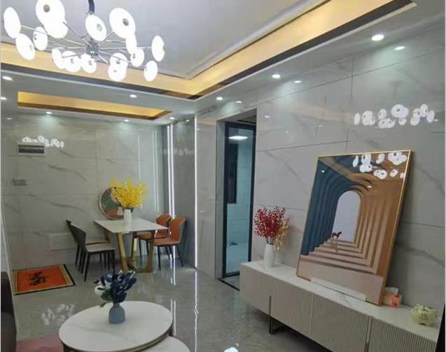 东莞长安沙头3栋花园湖景房《滨湖花园》大飘窗带停车场 沙井前海零距离 分期10年