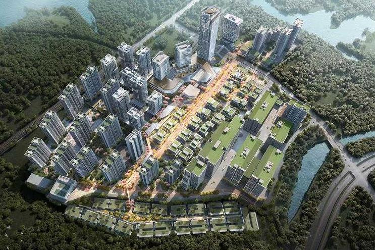 凤岗雁田50栋临深小产权房《天鹅湖畔花园》通燃气集体大红本 南北通透三面临深 