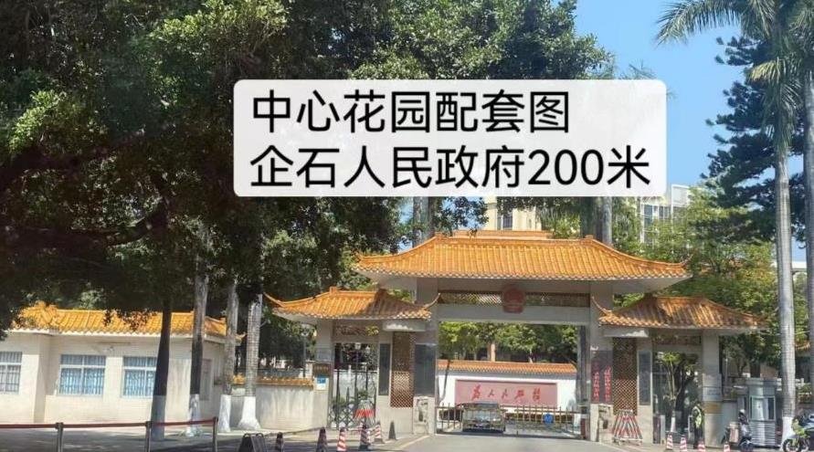 东莞企石3栋精装新盘「中心花园」马路边第一排 封闭式小区 总价29.8万 分期10年