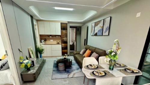 龙华花园小区房「大浪中心城」地铁口双学位 大阳台落地窗  二房总价42.8万