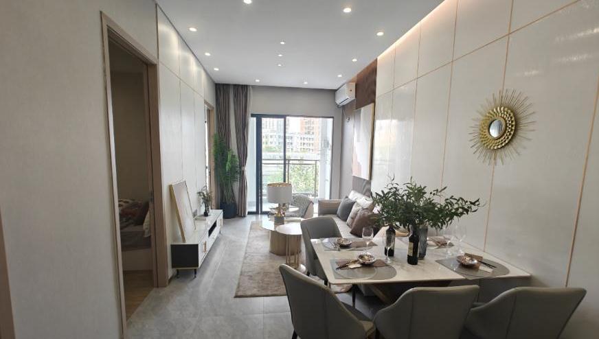 福永桥头地铁口4栋花园房《新湖景花园》通燃气可落户 大阳台带停车场 总价44万起 分期10年 